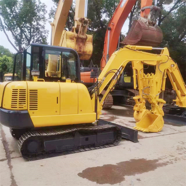 Operating Weight 5000 KG 5 Ton Japan Mini Excavator Komatsu PC 56U with 50 KW Power