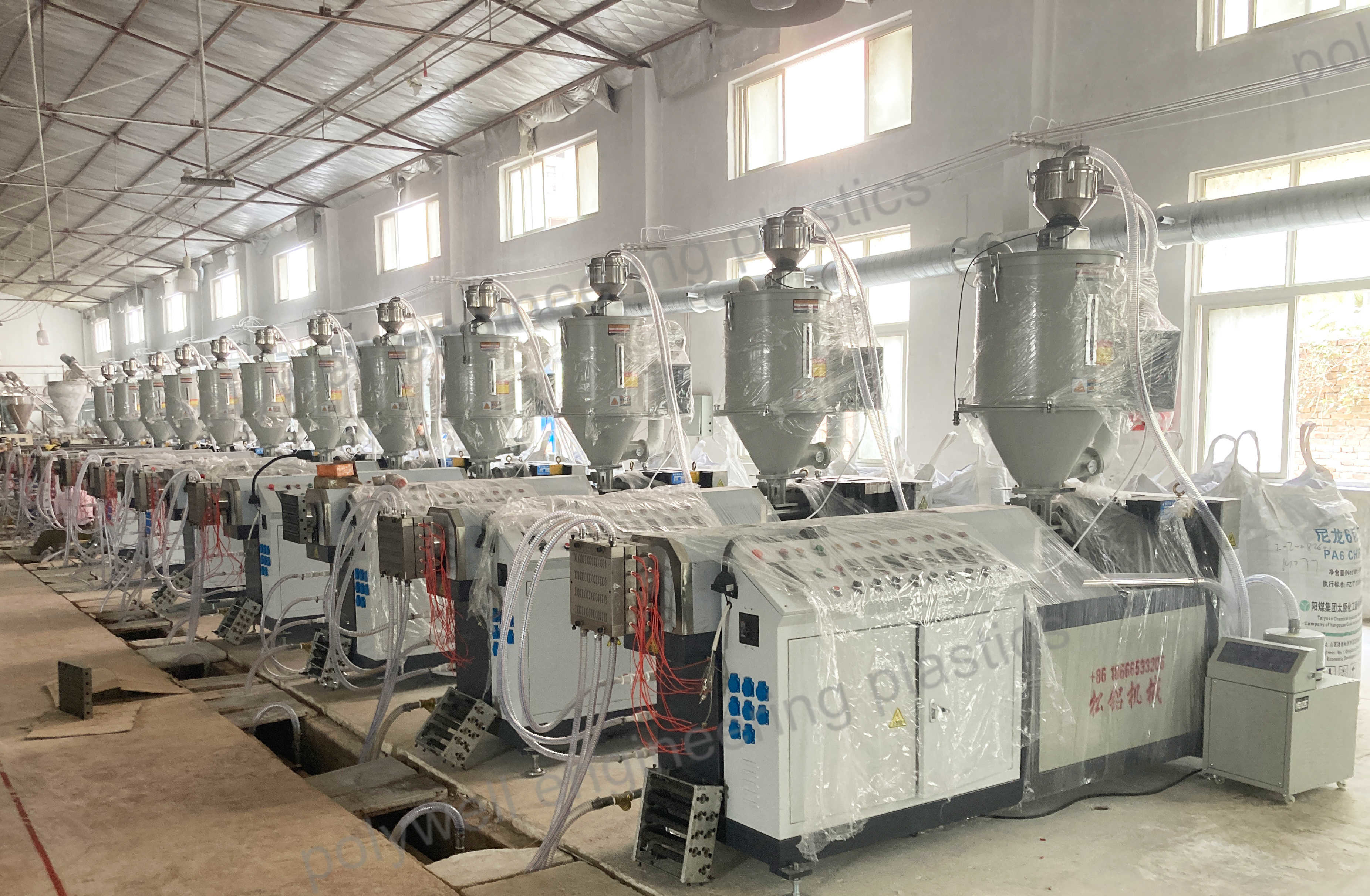 PA66 GF25 Thermal Break Strip Production Line Extruder Machine Heat Insulation Profile Extrusion Machinery
