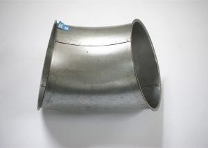 China 45 Degree Galvanized Elbow Malleable Iron Pipe Fittings  Made Dust Collector Ducting on sale