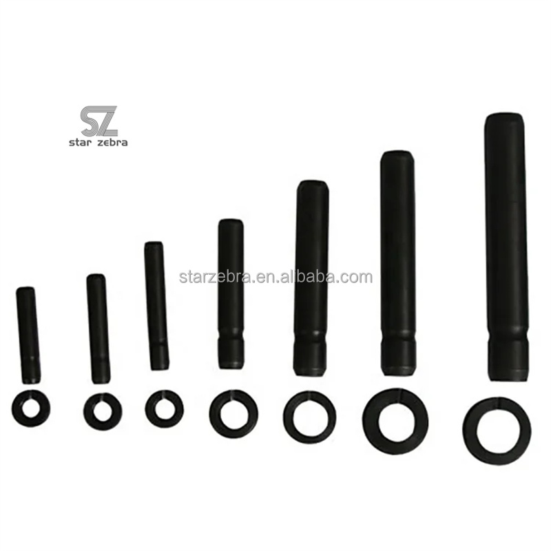 Black Alloy Steel Excavator Spare Parts Bucket Teeth Pins and Retainers for Optimal Performance
