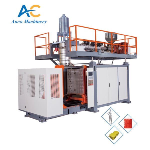 Plastic milk bottle Extrusion Blow Molding Machine HDPE PE PE Rotary Blow Molding Machine