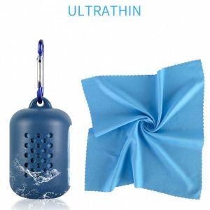 custom pattern logo microfiber ice towel