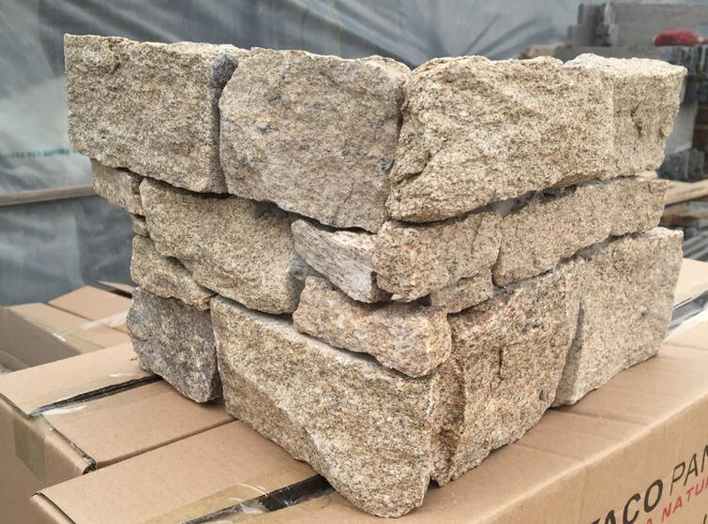 150 X 600mm Tiger Skin Granite Sgs Mesh Backed Stone