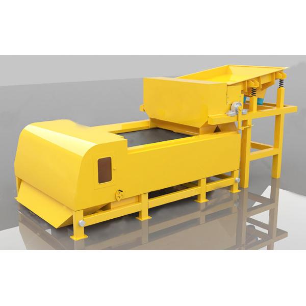 Adjustable Splitter Eddy Current Separator Machine Continuous Operation Aluminum