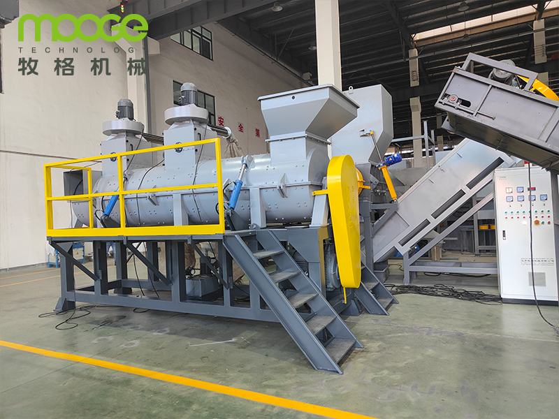 PET Water Bottle Washing Line Crusher Shredder Recycling Machine