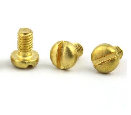 DIN912 Socket Brass Round Head Screw M4x20 Size Zinc Plate Surface Lightweight