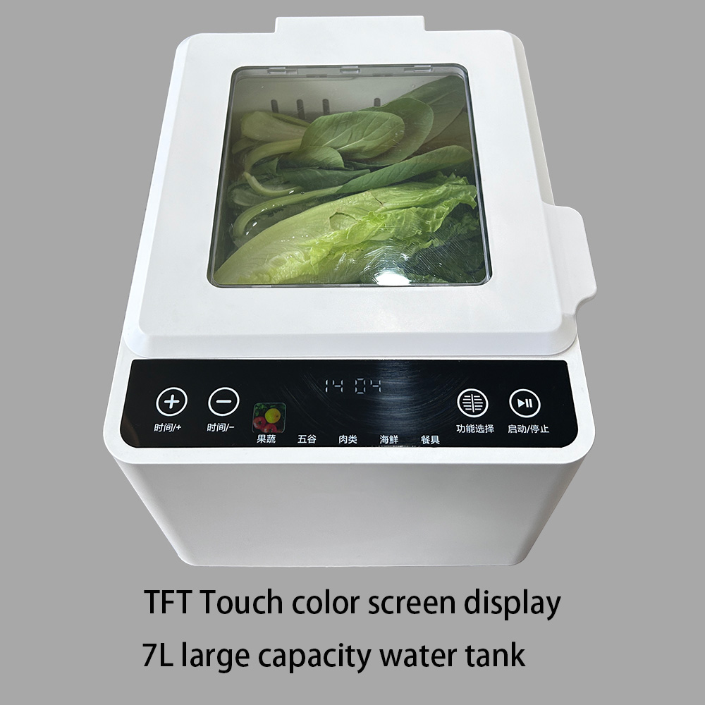 Factory hot sale 500W fruit vegetables washing machine white vegetable washing machine