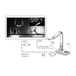 1080P Visualizer Document Camera 8.0MP 11LED With Softbox