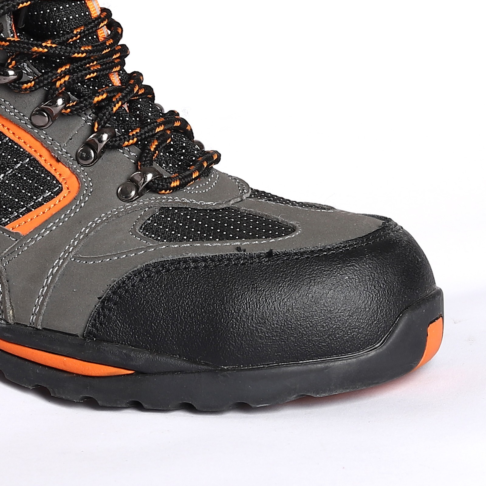 Shock Absorbing Rubber EVA Sole Cement safety shoes for Construction Workers' Safety Boots