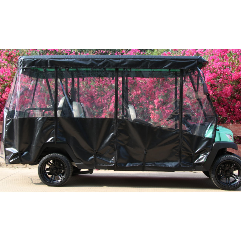 6 Passenger Golf Cart Enclosure Rain Cover Driving Golf Buggy