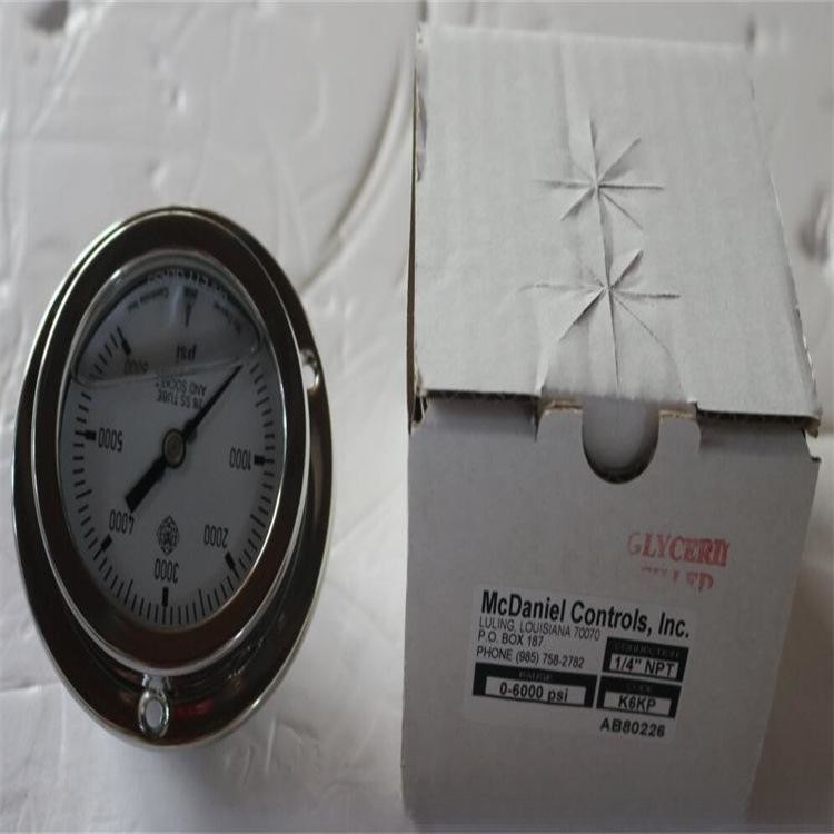 MC DANIEL KGP-GF Case Gauges Premium Pressure Gauges