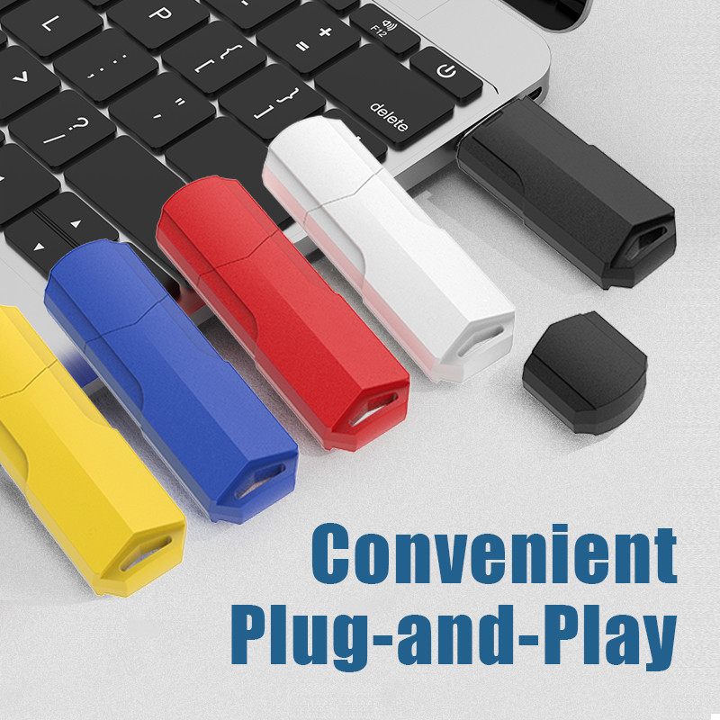 White USB 3.0 Pen Drive 64GB 128GB Plastic Flash Stick for Computer/Tablet/Audio/Car Entertainment System/Projector