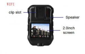 Quality Single / Dual Recording Police Worn Cameras 5.0 MP CMOS Sensor 1080 P for sale