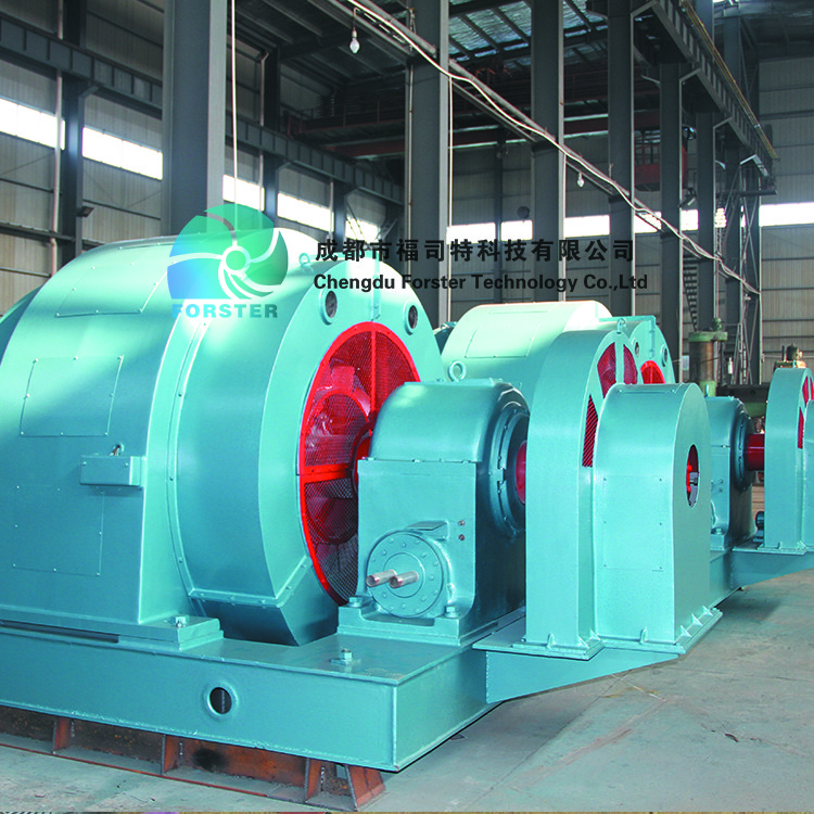 500 Kw Hydro Turbine Generator , Pelton Water Turbine Generator 140m Head