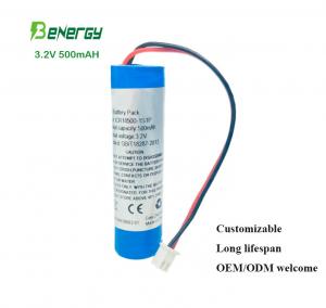 Quality Rechargeable 3.2V 500mAH Lithium AA Batteries To Replace Ni-CD  Ni-MH Batteries for sale