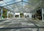 15M By 25m Clear Fabric Top Outdoor Party Tents With Aluminum Main Profile