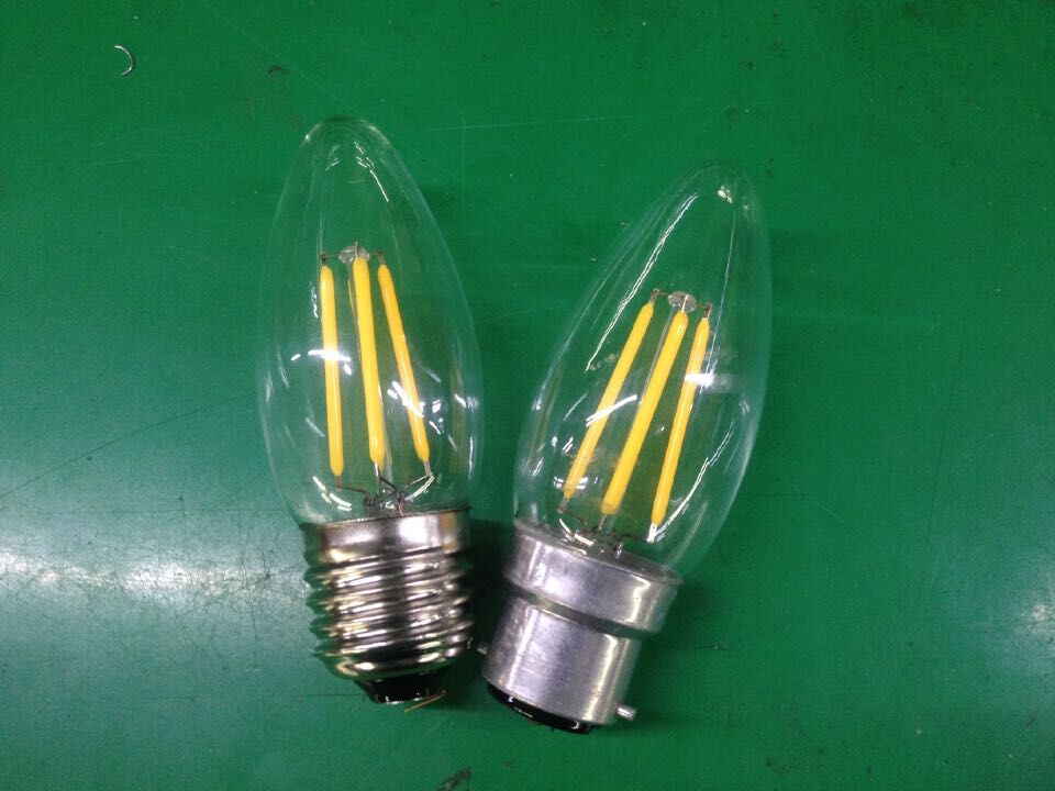 E12 led candelabra 4w dimmable 120Volt frosted candle bulbs light