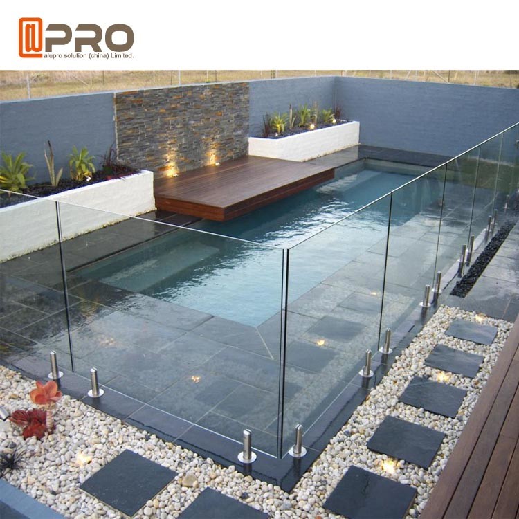 Hot Stainless Steel 304 black Stair Railing Aluminum Balustrade