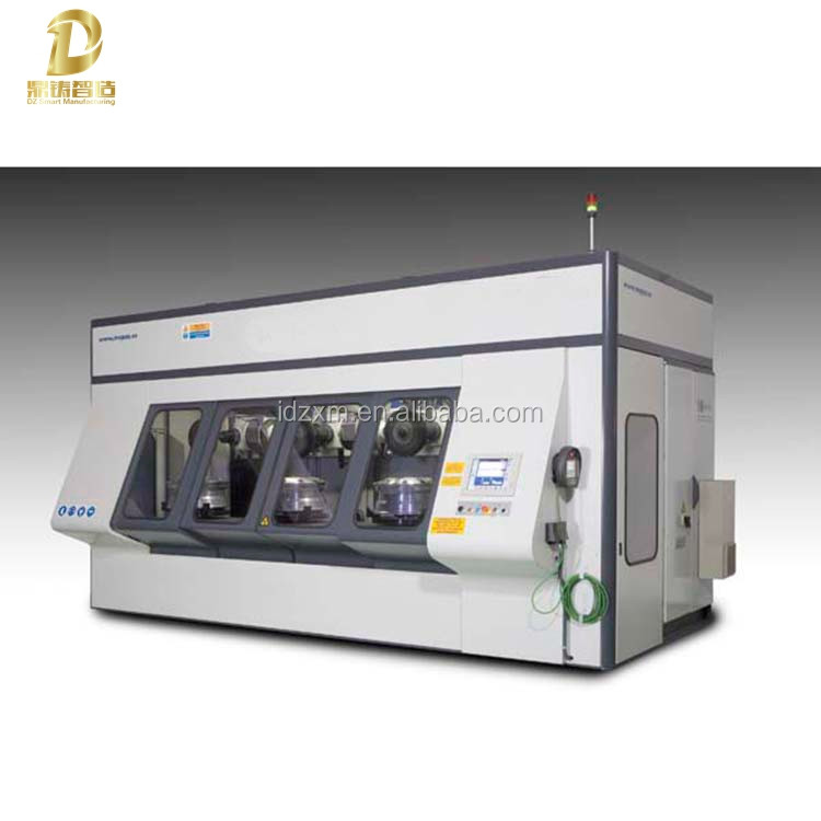 Four Stations CNC Automatic Grinding Machine For Brass Water Tap