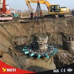 China BEIYI MK180S Round pile Hydraulic Pile Breaker cutting concrete foundation machinery pile cropper on sale