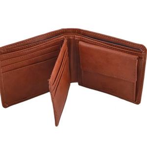 China ROHS RFID Credit Card Holder Wallet , 11.5x9.5CM BM Personalized Mens Leather Wallet on sale