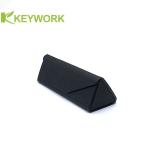Tri-Folding Optical Triangular Metal Eyewear Case Resist Compression Chinese