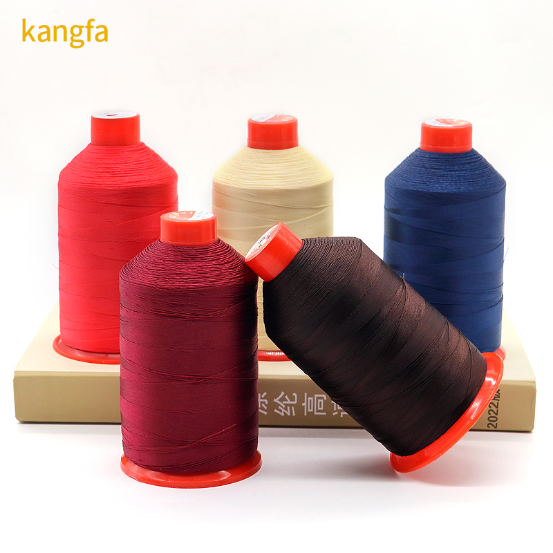 High Temperature Resistance 1500m 100% Nylon 304 Colours Tex 135 Bonded Nylon Thread