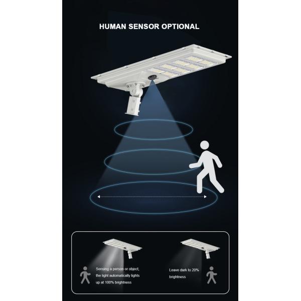 LED Solar Street Light Stand Alone with Smart City Lithium Battery for Road Application
