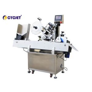 Automatic Mechanical Sticker Labeling Machine Horizontal Round Bottle Labeling