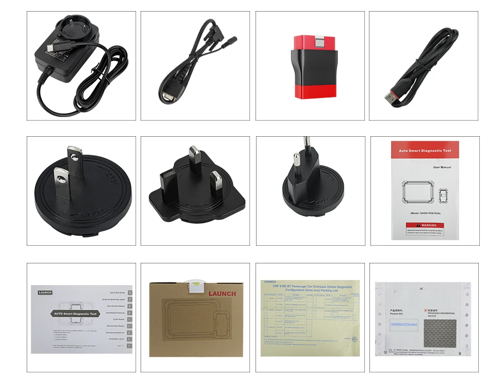 2024 New- LAUNCH X431 CRP919E BT Car Diagnostic Tools CANFD/DOIP OBD2 Scanner All System Active Test 31+ Reset