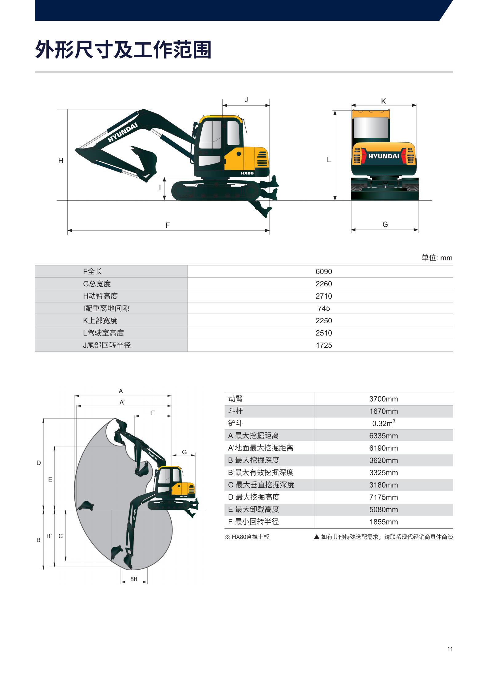 Hyundai Excavator HX80
