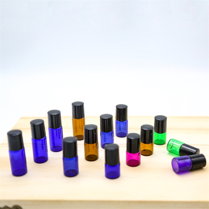 10ml Glass Essential Oil Roller Bottles Oem Odm Screen Printing