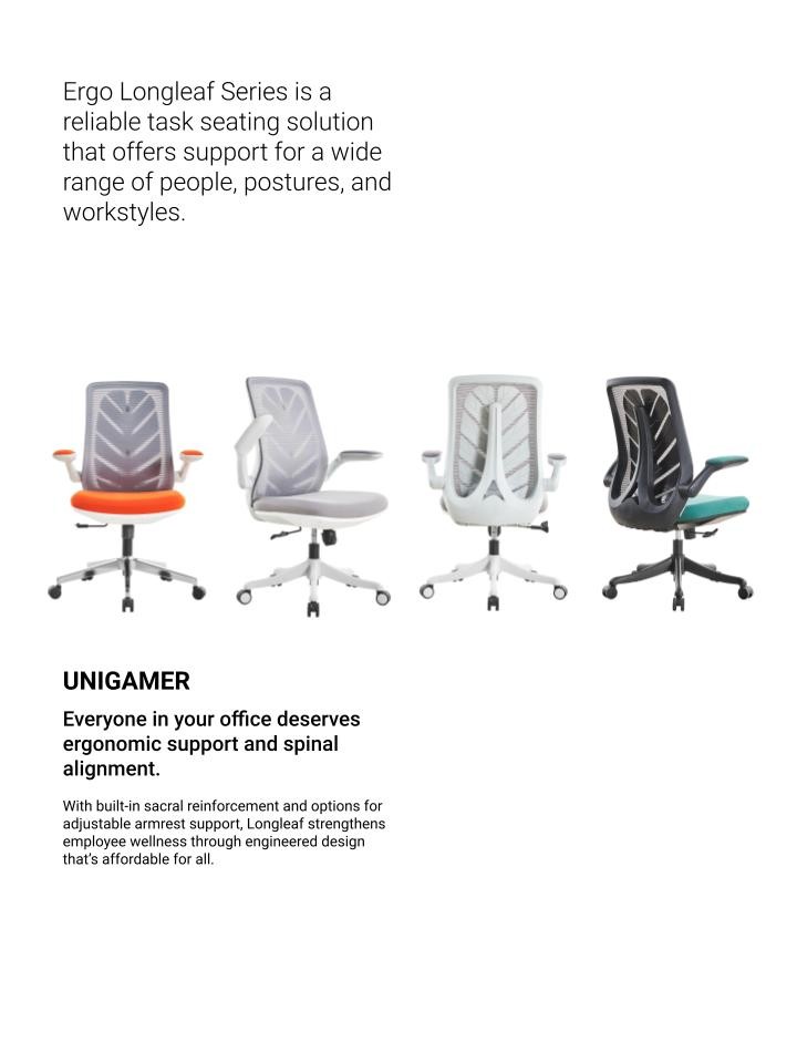 Adaptive Spring Green Swivel Desk Chair Adjustable Office Chair With Headrest
