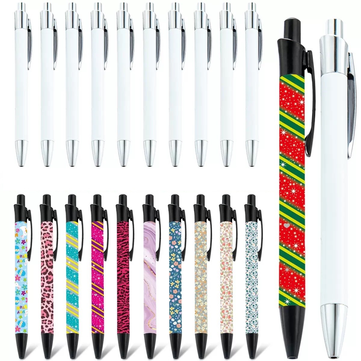 Creative Promotional Sublimation Pen Blank Plastic For Logo Transfer Printing