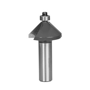 Quality TCT 45 Degree Chamfer Router Bit 22.2mm Cutting Dia Laminate Trimming Bit for sale