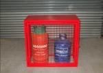 Eco Friendly Propane Tank Storage Cage , Gas Tank Cage With Galvanized Material