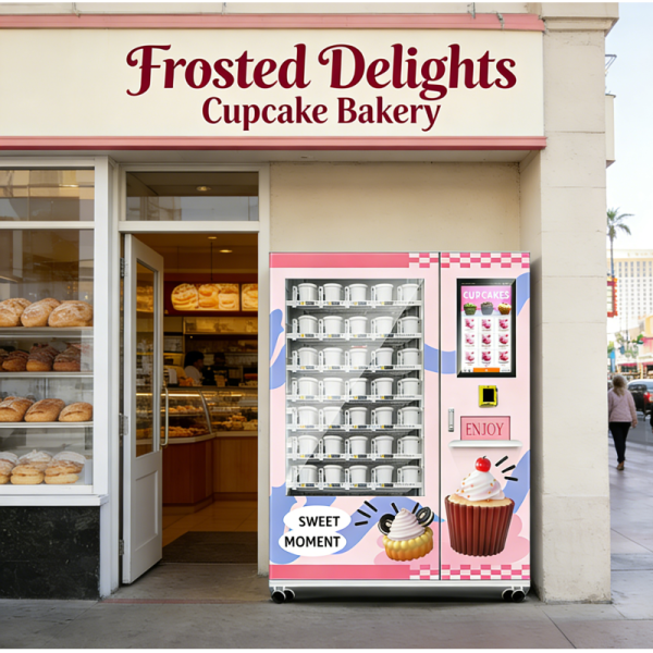 Haloo Cake Vending Machine With Cooling And Intelligent Management System