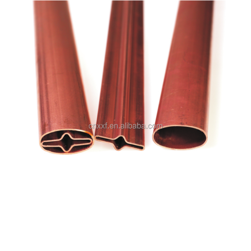 40% Elongation NXF Special Pipe TP1 TP2 Oval and Cross Tube GB/T17791 Copper Tube for Bending Cutting Welding Services