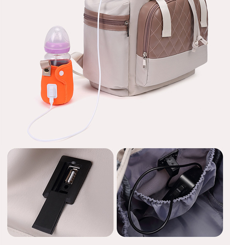 Mother Baby Diaper Bag OEM Customize Multi Function Backpack Waterproof Diaper bag