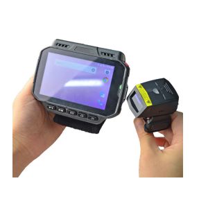 Wrist Mounted Portable Handheld Computer ，Android Wearable Barcode Scanner