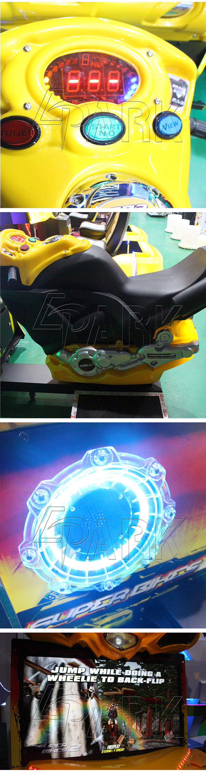 FF Moto super bike 2 motorbike racing game coin operated amusement game machine