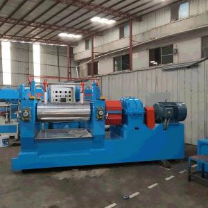 China Mixing Mill Machine for Rubber Processing with Cast Iron Roller Structure on sale