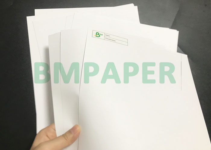 Mix Pulp 53gsm 55gsm Opaque White Offset Book Paper 635 * 965mm Sheets
