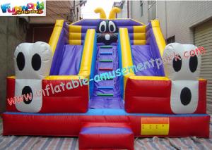 Quality Large Commercial  grade PVC tarpaulin Inflatable Slide Toy by custom design for Kids for sale
