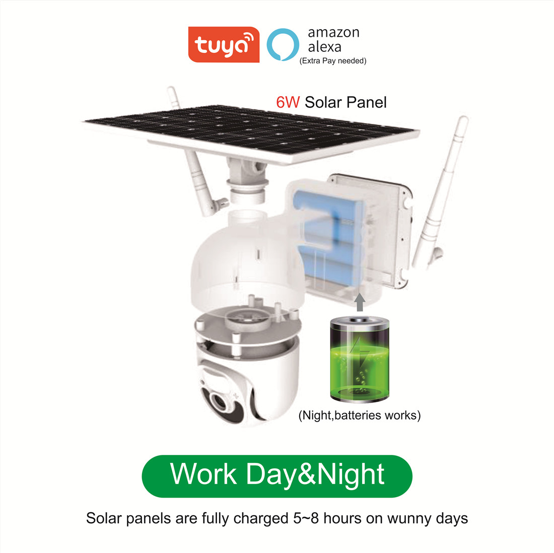 Low Power Solar Wifi Camera(RBX-S20-WIFI)