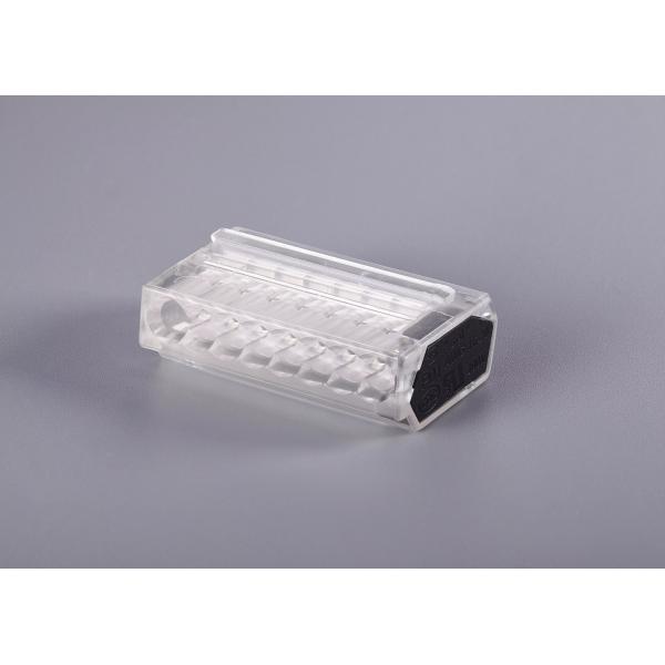 P01 Series Push To Install 8 Poles Screw Less Push Power Wire Connectors