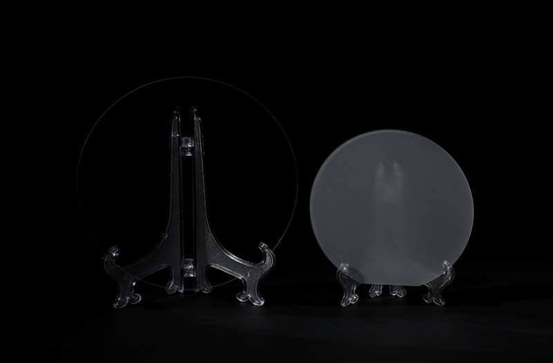 Clear Aperture 90% Sapphire Wafer LED Grade Min Perpendicularity Parallelism ≤3 Arc Sec