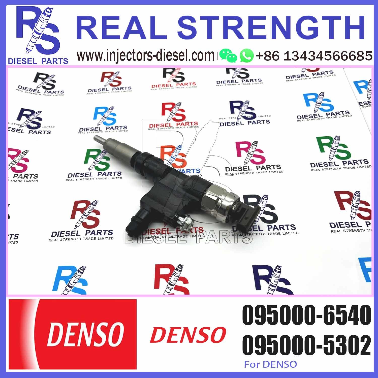 High quality Common rail injector Fuel Injector 23670-E0180 095000-6540 for HI-NO J08E 23670-E0180 095000-6540