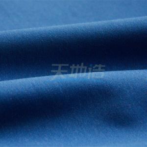 Quality AAA Blended Meta Aramid Fabric 220gsm Royal Blue For Protective Clothing for sale