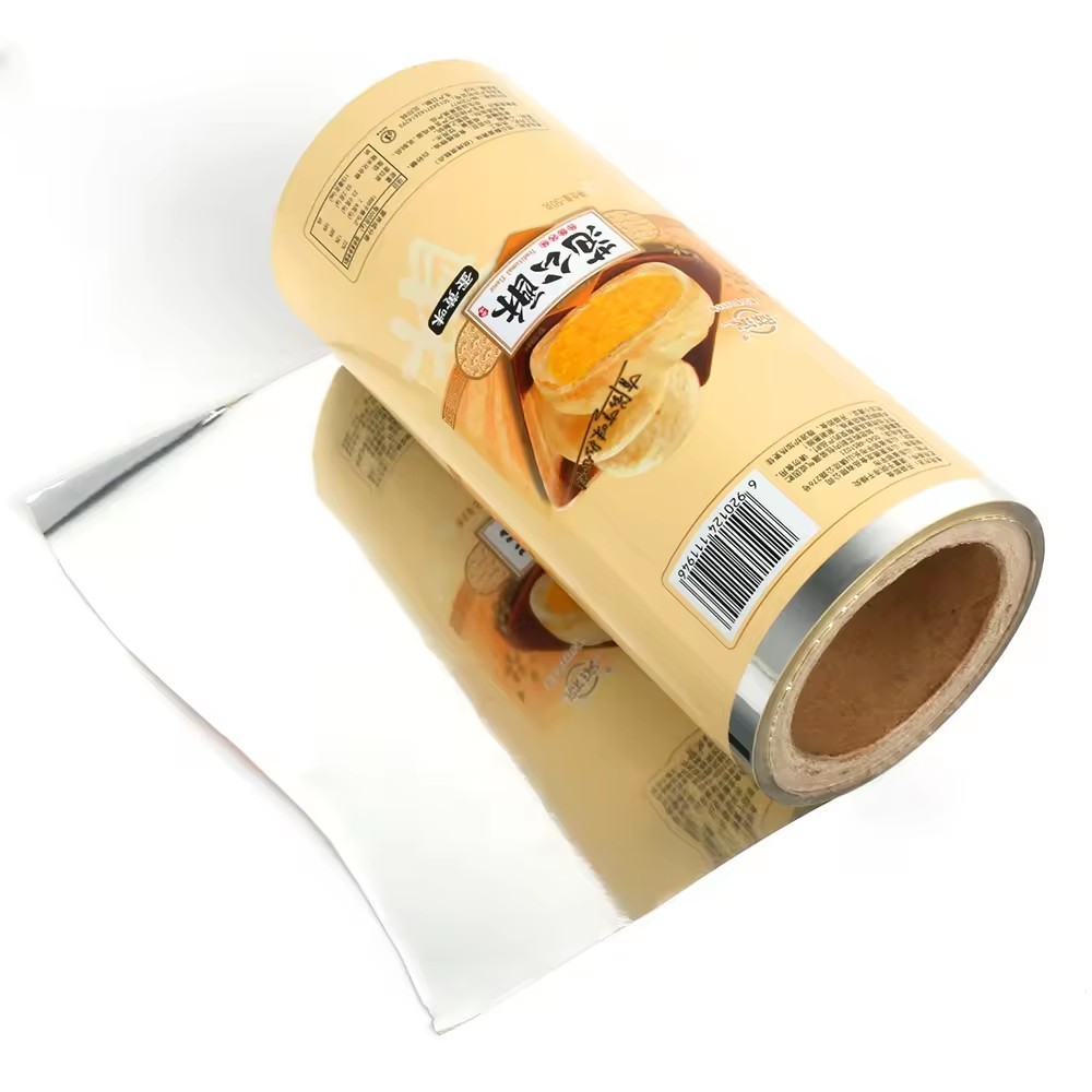 New Food Fast Continuous Roll Aluminum Flexible BOPP CPP Film Plastic Roll Coffee Stick Milk Tea Powder Sachet Roll Film